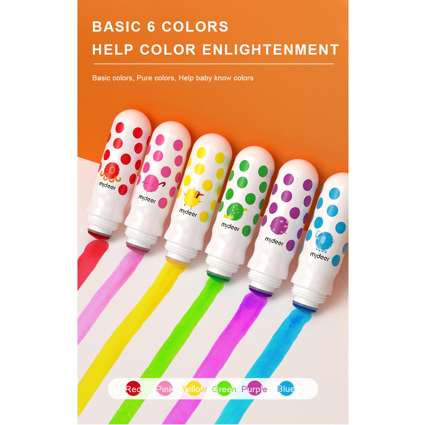 Magic Dot Pen 6 Colors   0cm