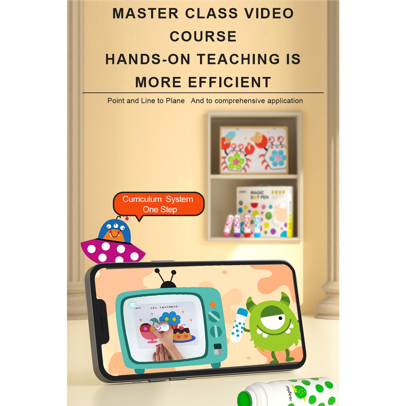 Magic Dot Pen 6 Colors - 0cm