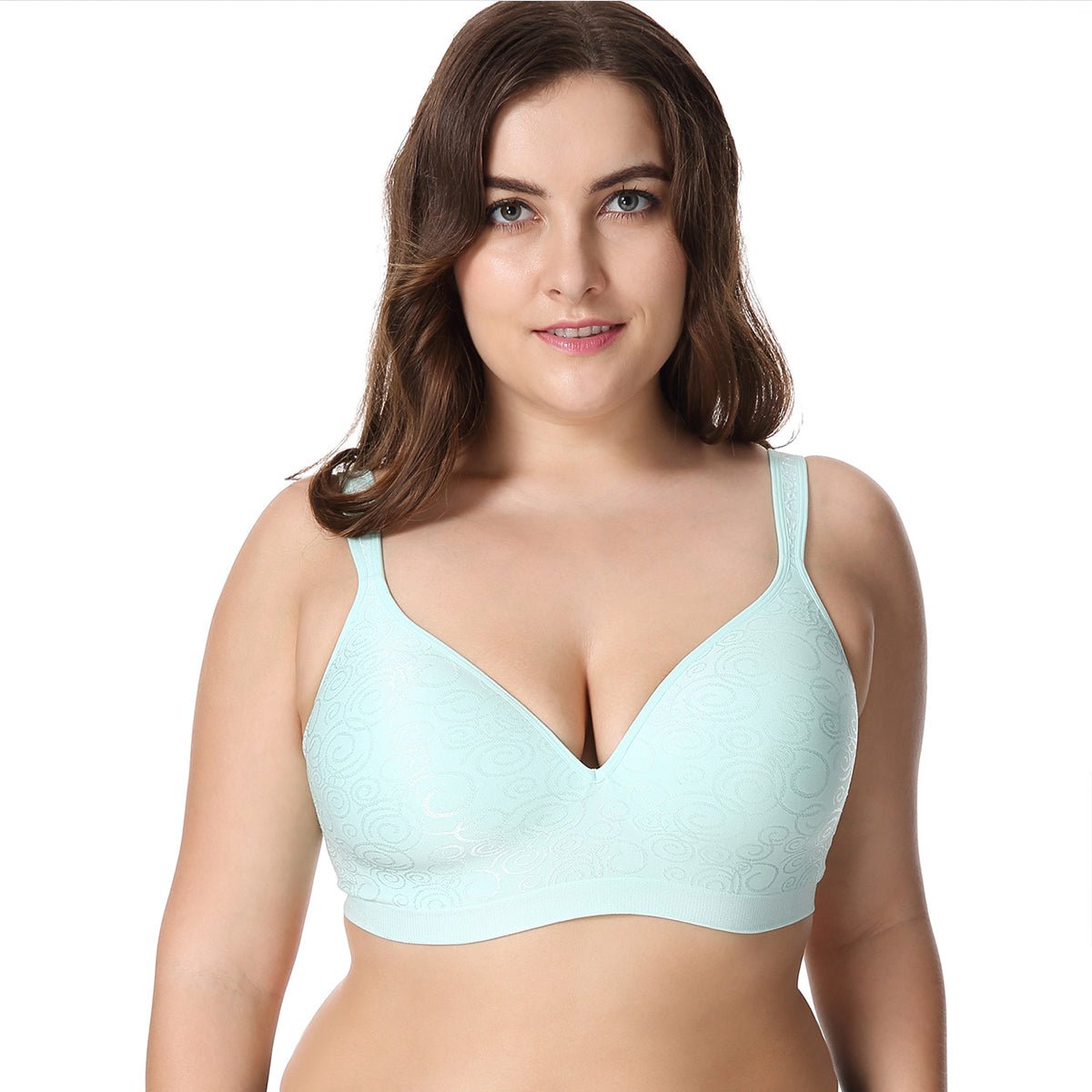 Max Comfort Wireless Optimal Fit Green Bra   0cm
