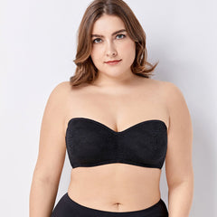 Maximum Support Underwire Side Seam Black Bra