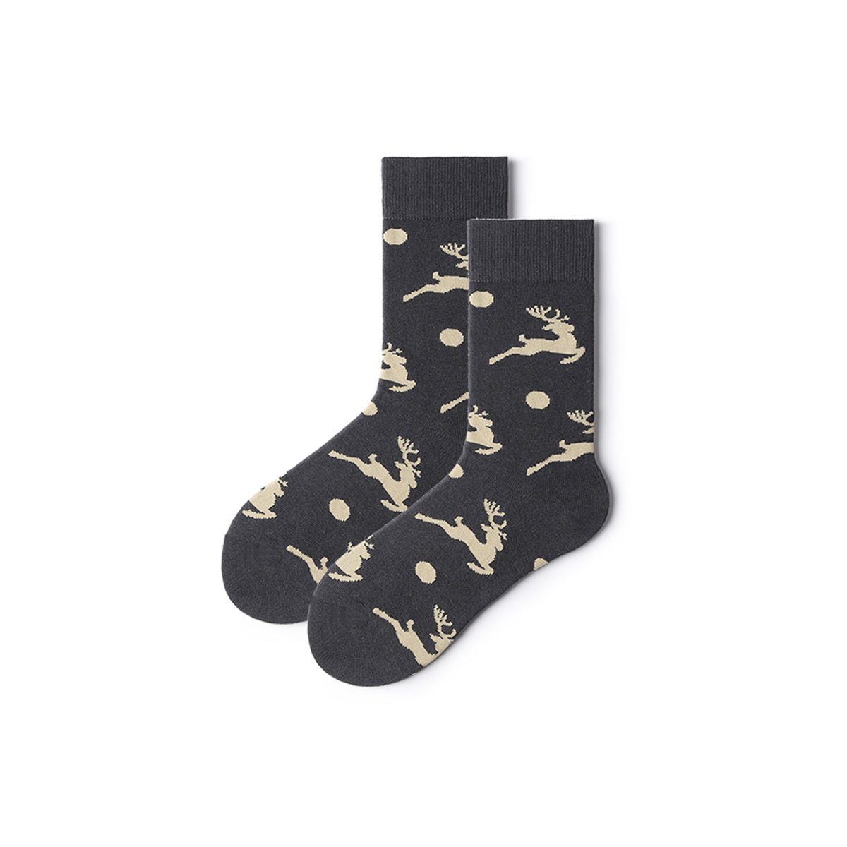 Merry Christmas All season Unisex 5pcs Crew Socks Set   0cm