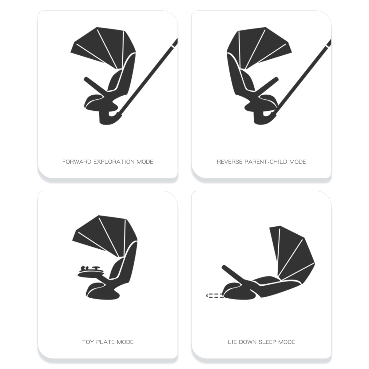 Mini Angel High view Lightweight Foldable Pink Baby Stroller   0cm