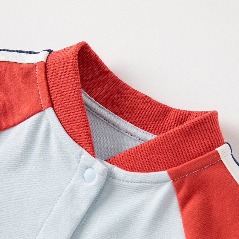 Mini Car Racer Boy Blue Romper   0cm