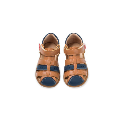 Mini Gladiator Soft Sole Anti-slip Pre-walker Brown Baby Sandals - 0cm