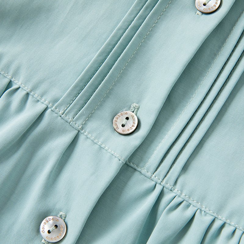 Mini Purse Belted Girls Blue Outdoor Windbreaker Trench Coat   0cm