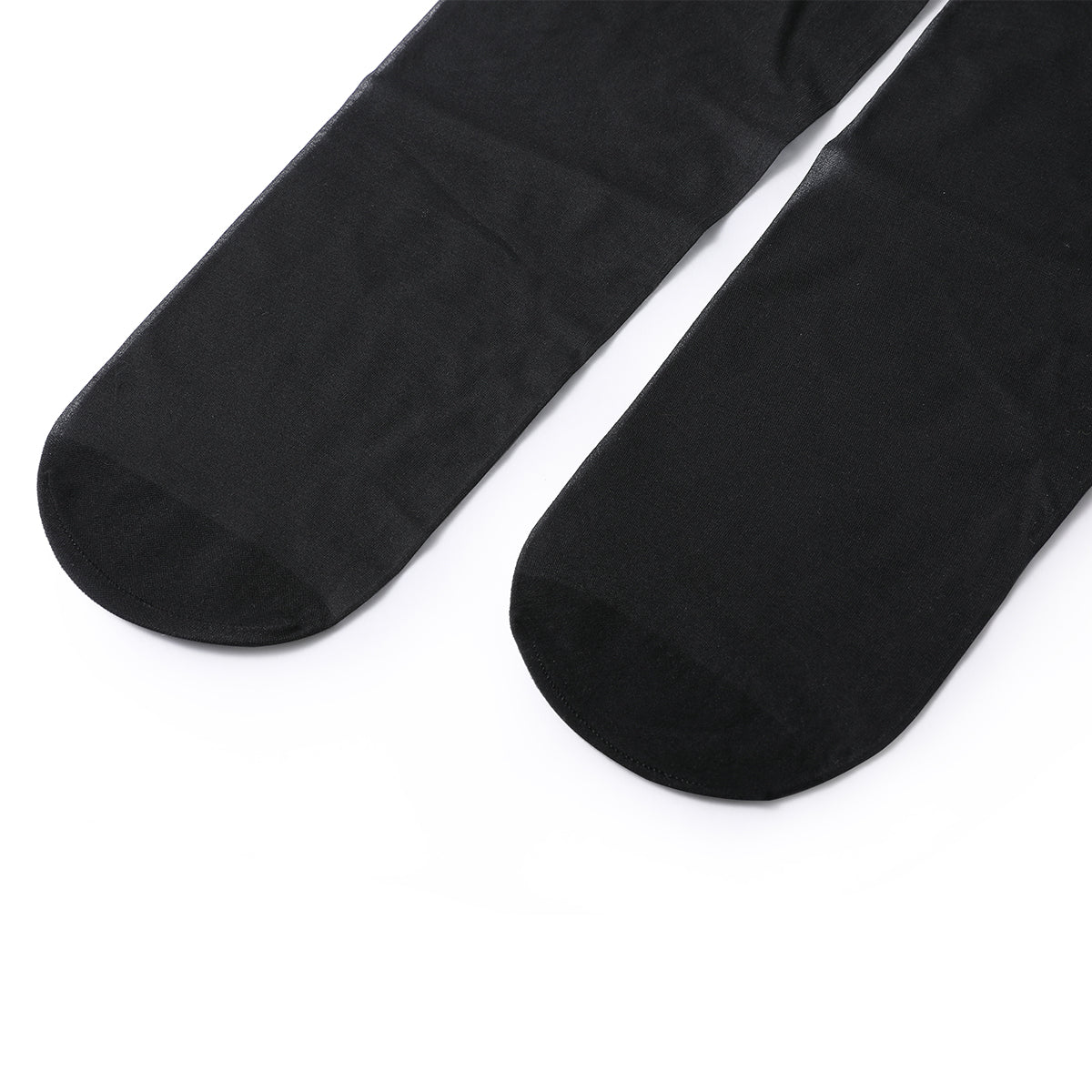 Minimalist Sweetie All season Women Black Sheer Tights   0cm