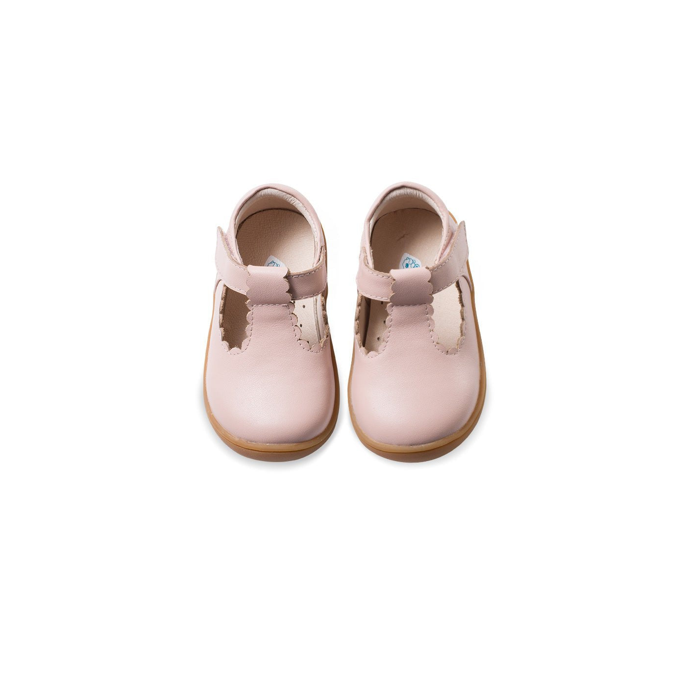 Miss Ruffle Soft Sole Anti-slip Pre-walker Pink Baby Girl T Bar Shoes - 0cm