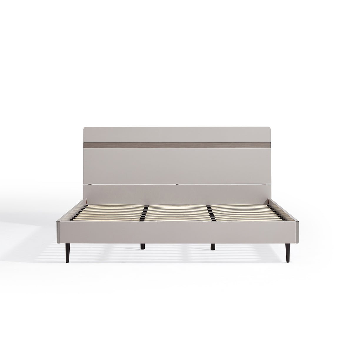 MOE Grey Bed With Mattress Set - 0cm