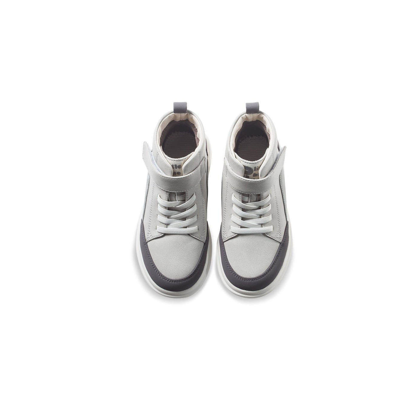 Moorea Anti-slip Kids Grey Mid-top Sneakers - 0cm