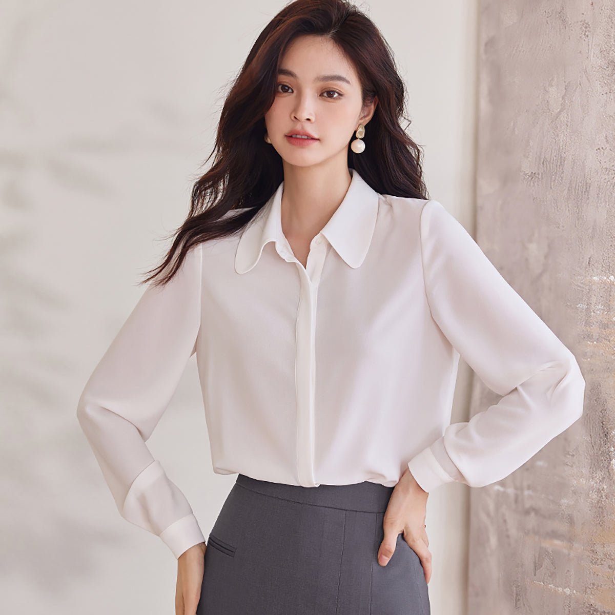 Must Have Plain White Shirt   0cm