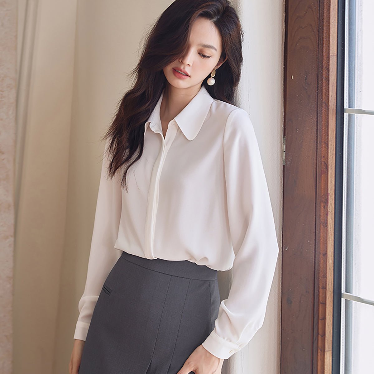 Must Have Plain White Shirt   0cm