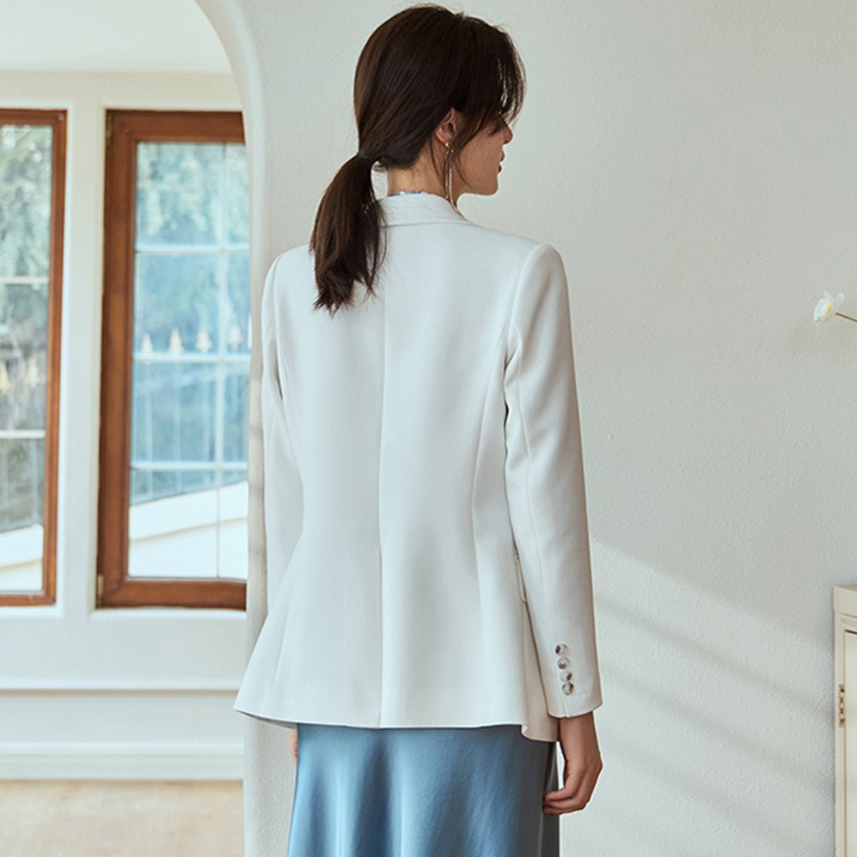 Must Have White Tailored Blazer   0cm