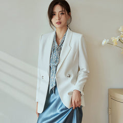 Must-Have White Tailored Blazer