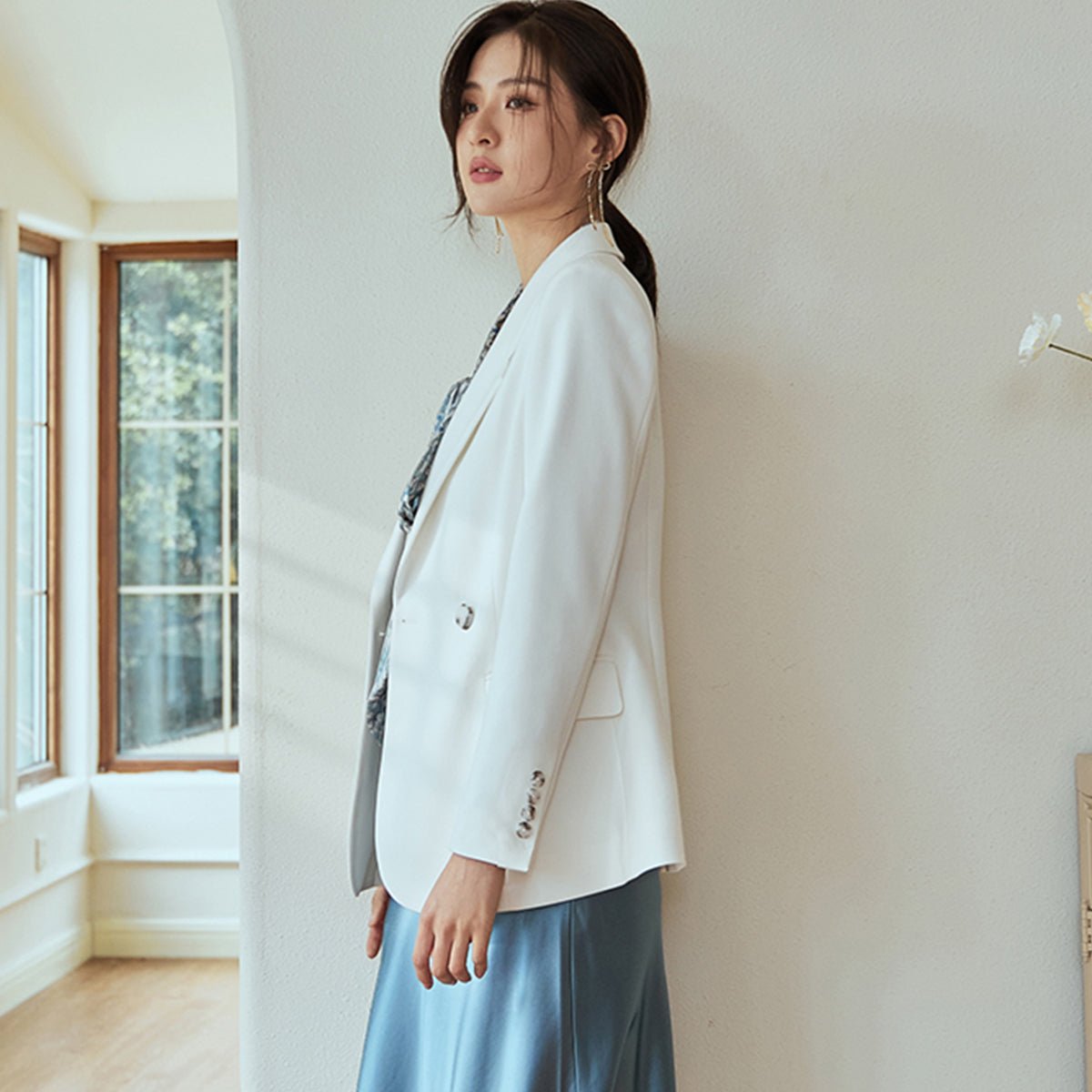 Must Have White Tailored Blazer   0cm