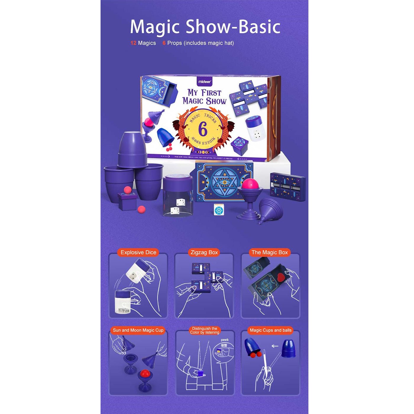 My First Magic Show 36 Games - 0cm