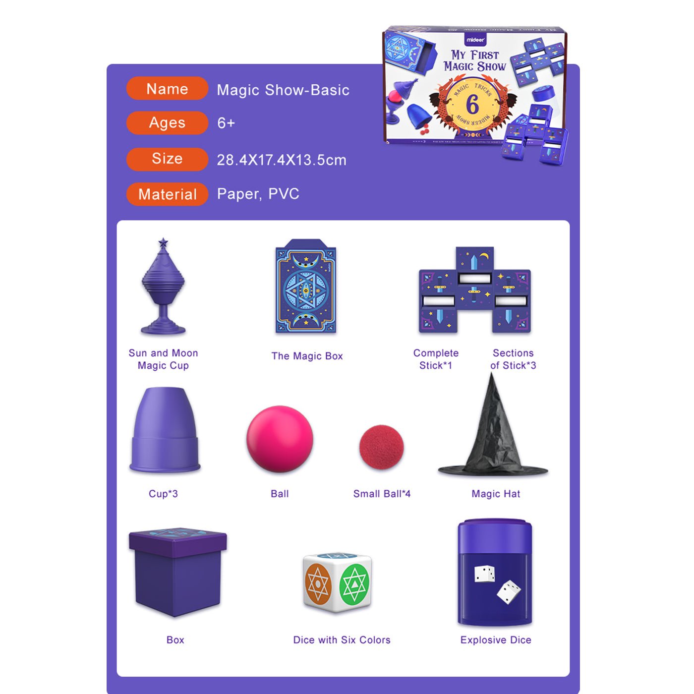 My First Magic Show 36 Games - 0cm