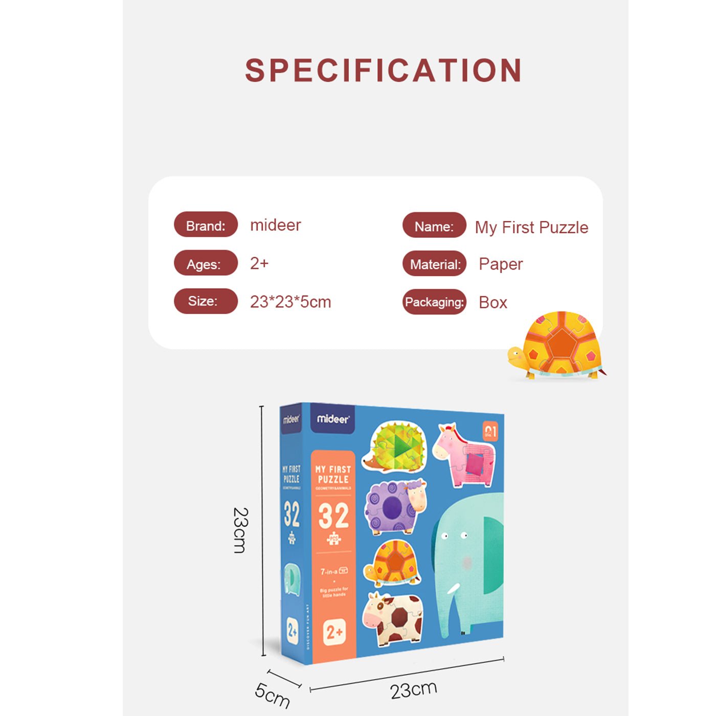 My First Puzzle - Animal - 0cm