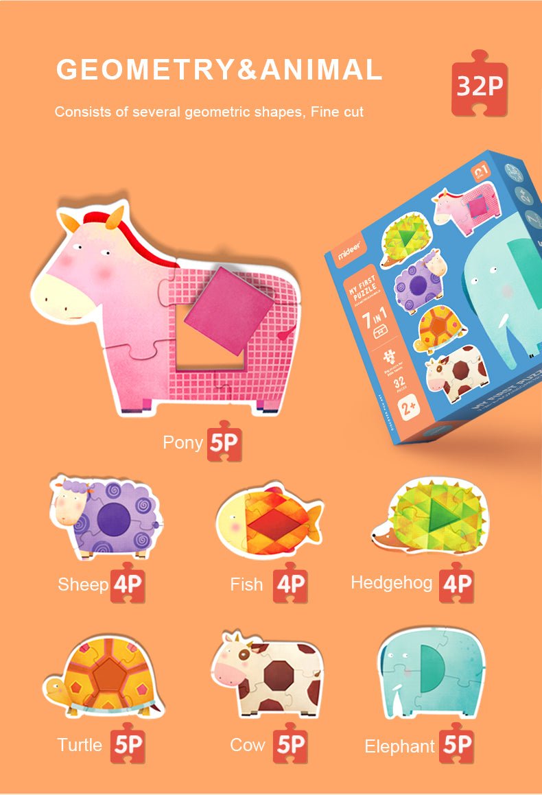 My First Puzzle   Geometry & Animal   0cm