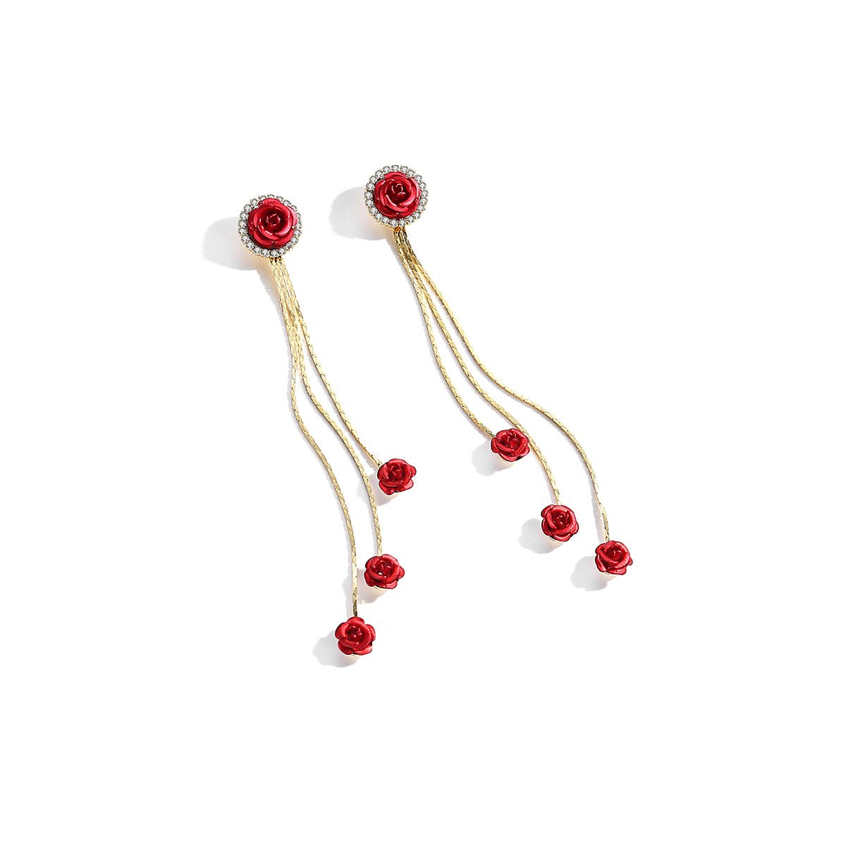 My Rosary Red Earrings   0cm
