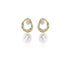 Nadia Bramble Pearl Gold Earrings - 0cm