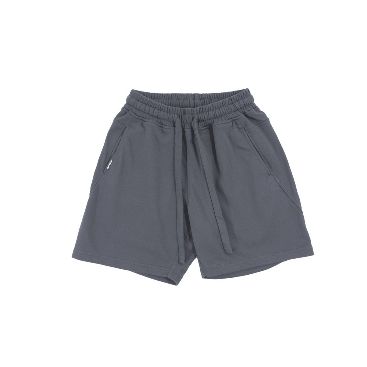 Natural Comfort Mid Length Charcoal Track Shorts   0cm