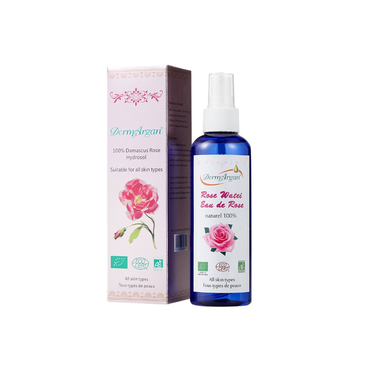 Natural Essential Rose Hydrosol 210ml   0cm