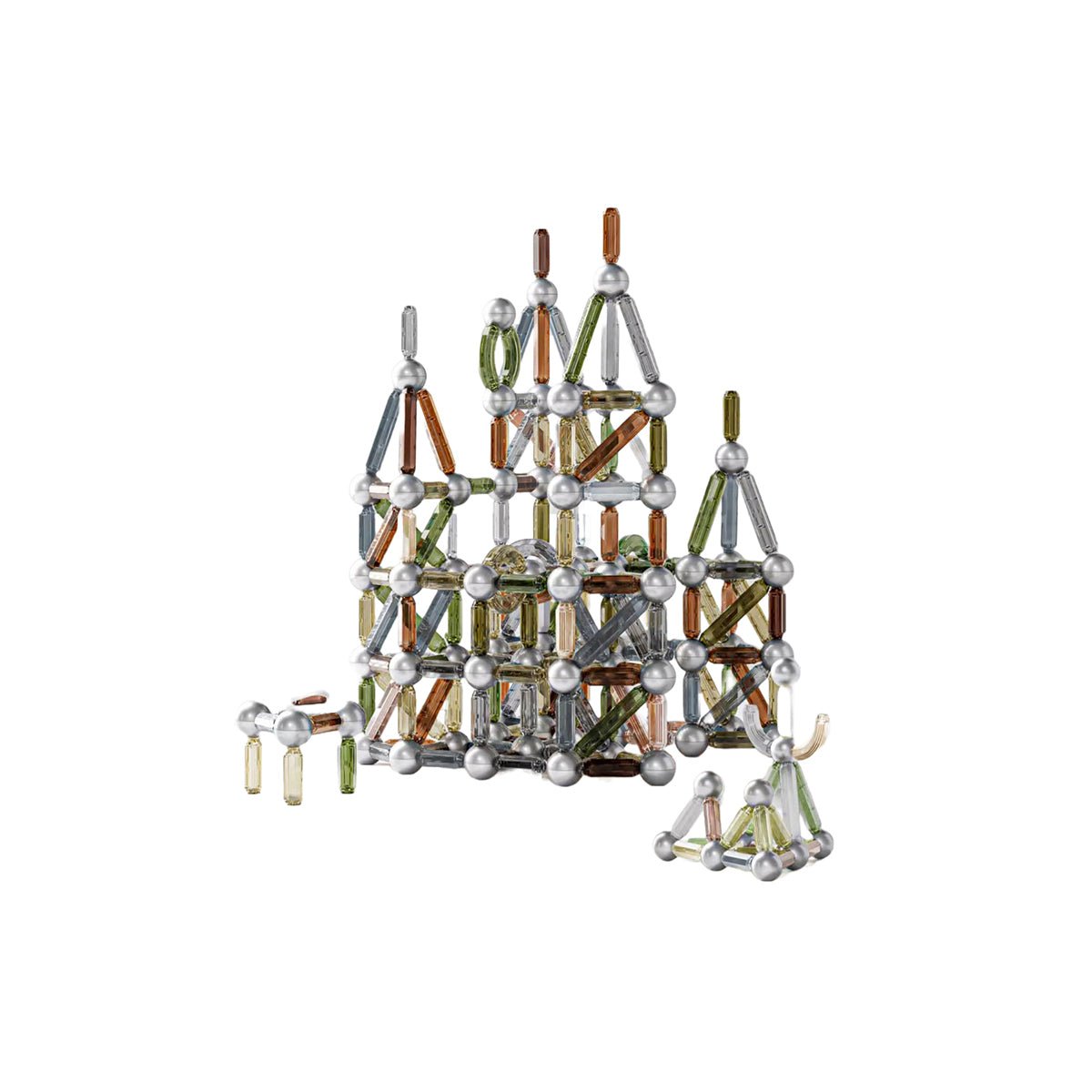 Nature World 100pcs Eye care Color Magnetic Rod Set With Storage Box   0cm