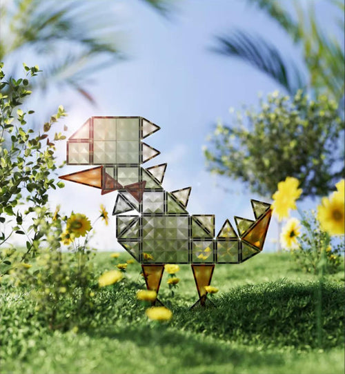 Nature World 60pcs Eye care Color Magnetic Tiles With Storage Box   0cm