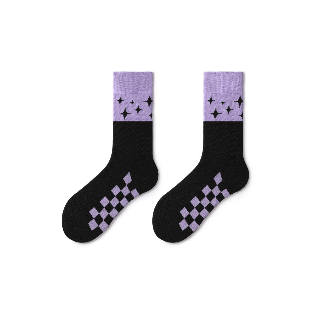 Night Love All season Women 5pcs Crew Socks Set   0cm