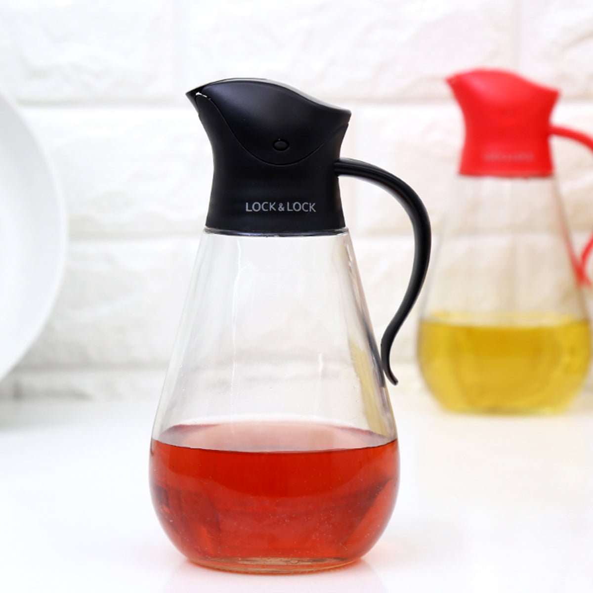 Non drip Black Oil Dispenser Bottle   0cm