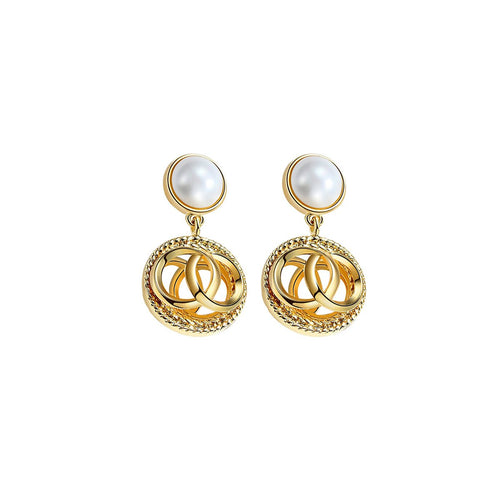 Observatory Gold Earrings   0cm