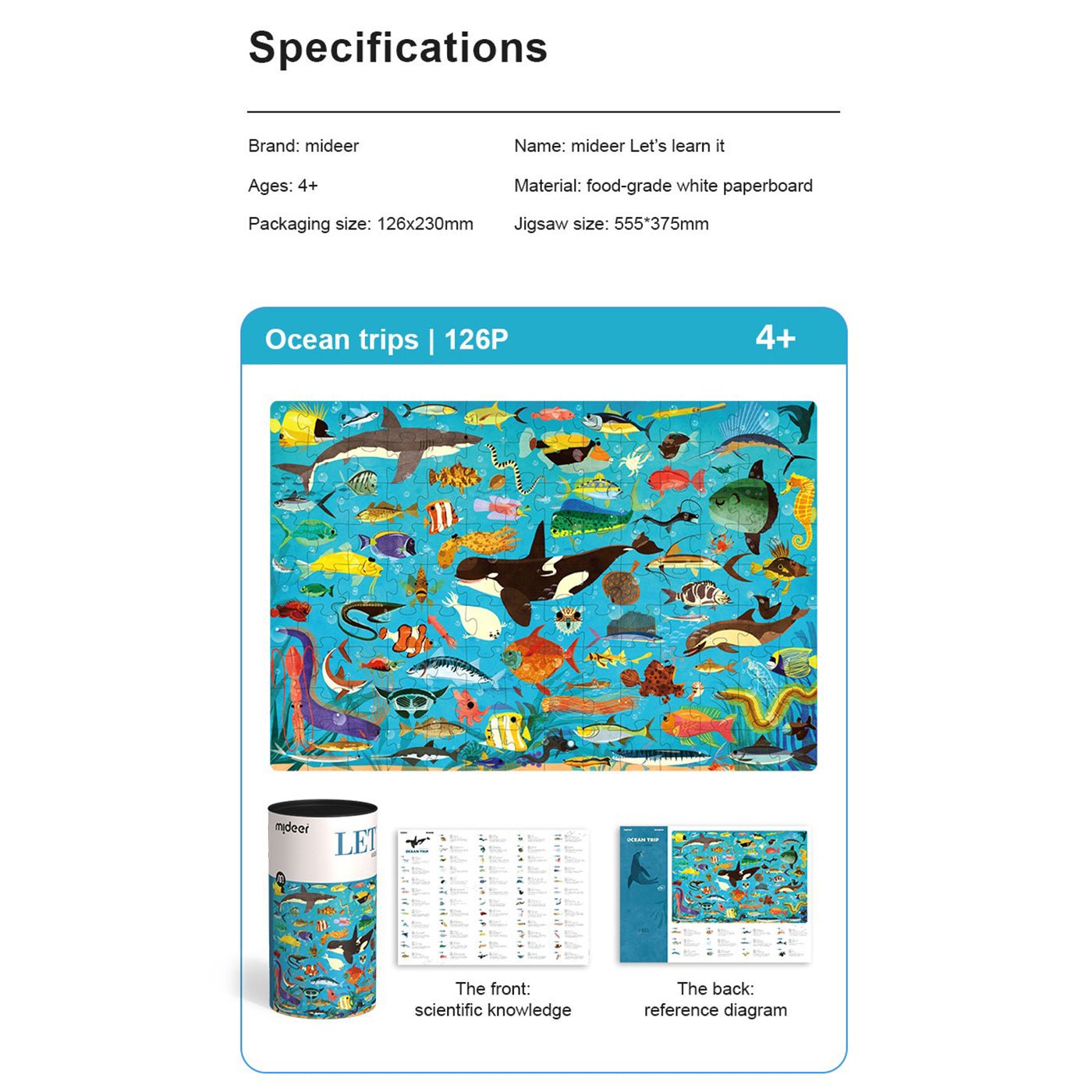 Ocean Trip 126pcs - 0cm