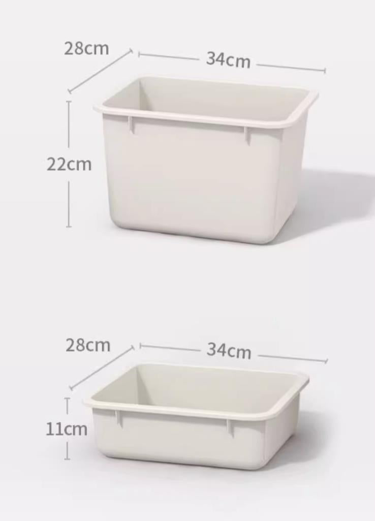 Odin Bear Ivory Bookshelf & Storage Combo Set   0cm