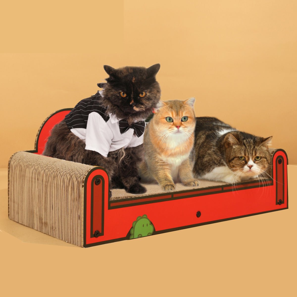 One Family Red Large Sofa Cat Scratching Board   0cm