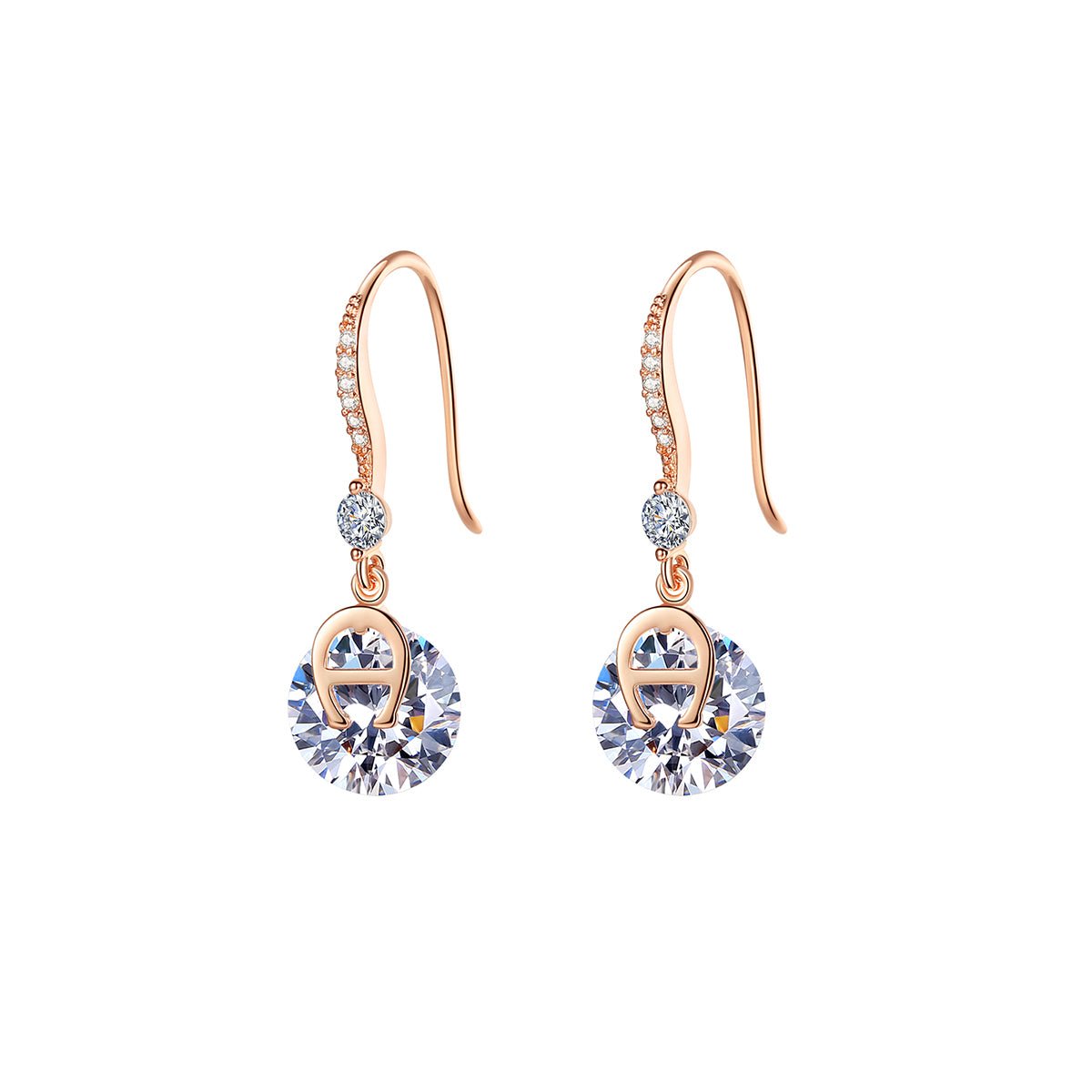 One Love Rose Gold Earrings   0cm