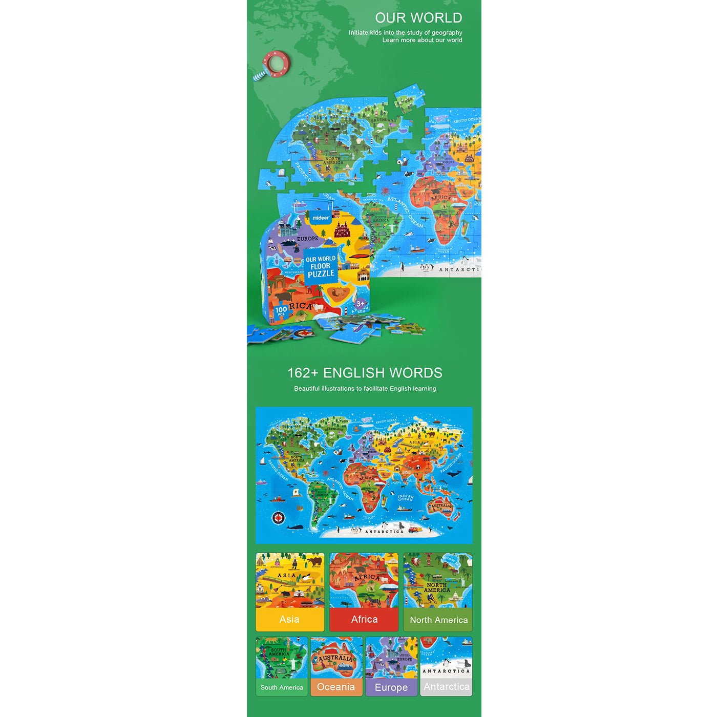 Our World 100pcs Puzzle Gift Box   0cm