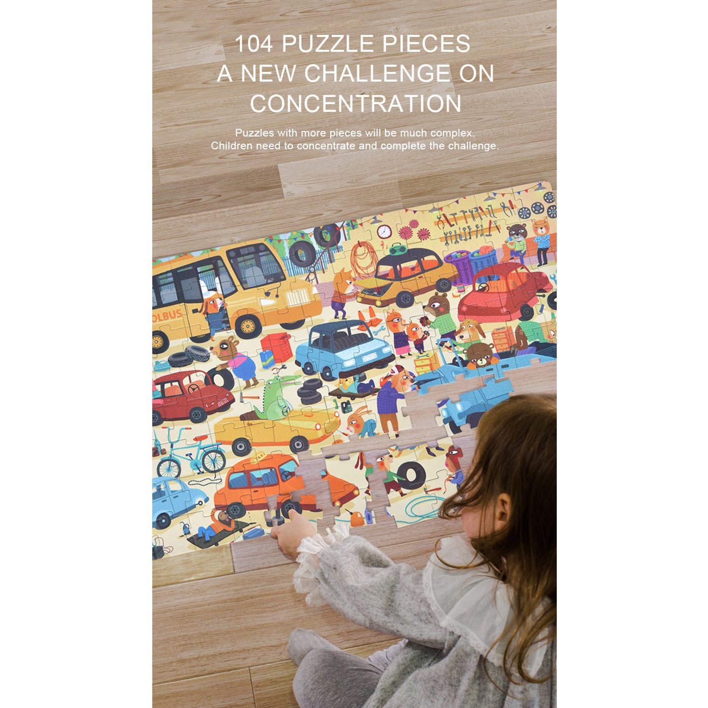 Our World 100pcs Puzzle Gift Box - 0cm