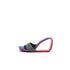Outstanding Tall Blue Wedged Mules - 0cm