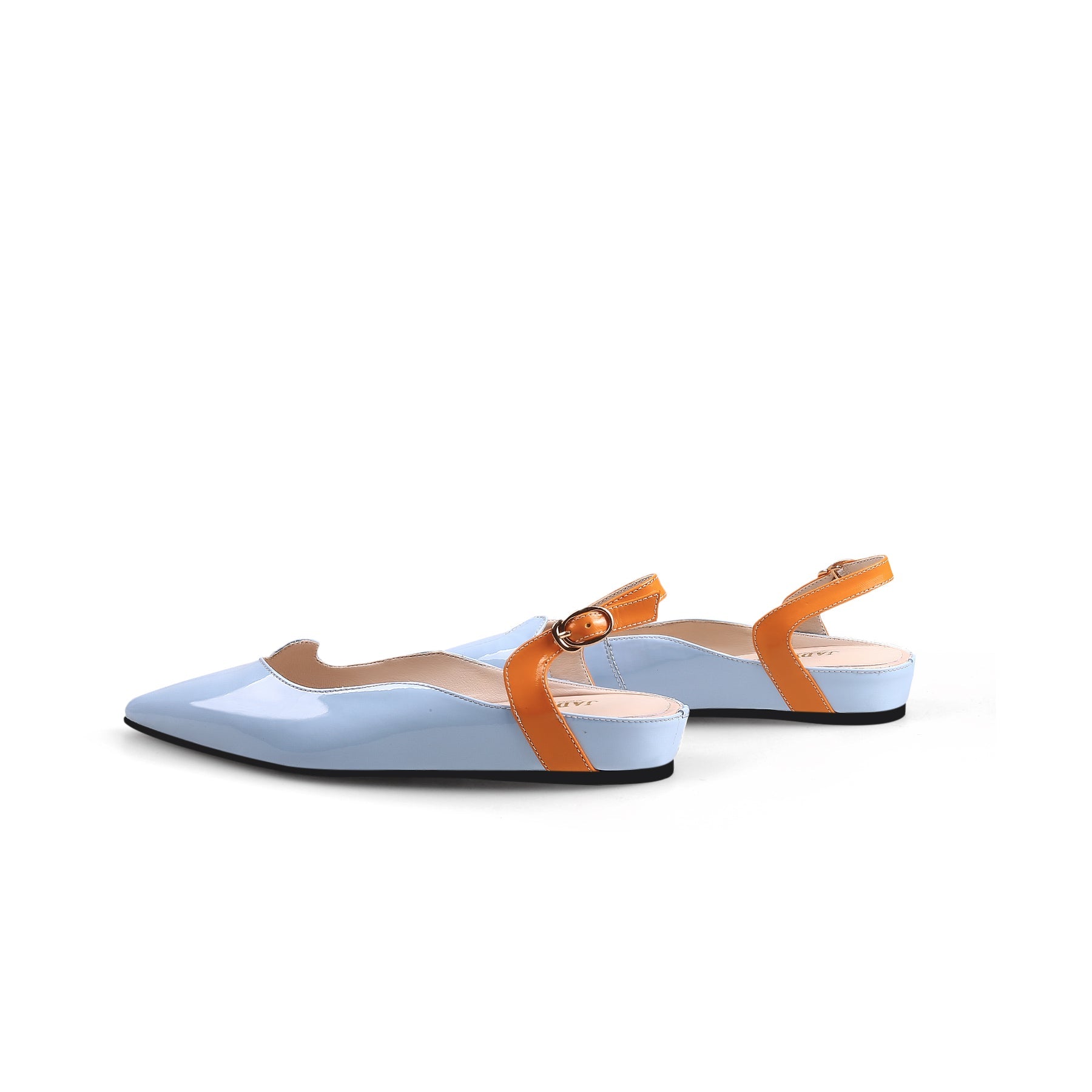Patent Fairy Blue Sandals - 0cm