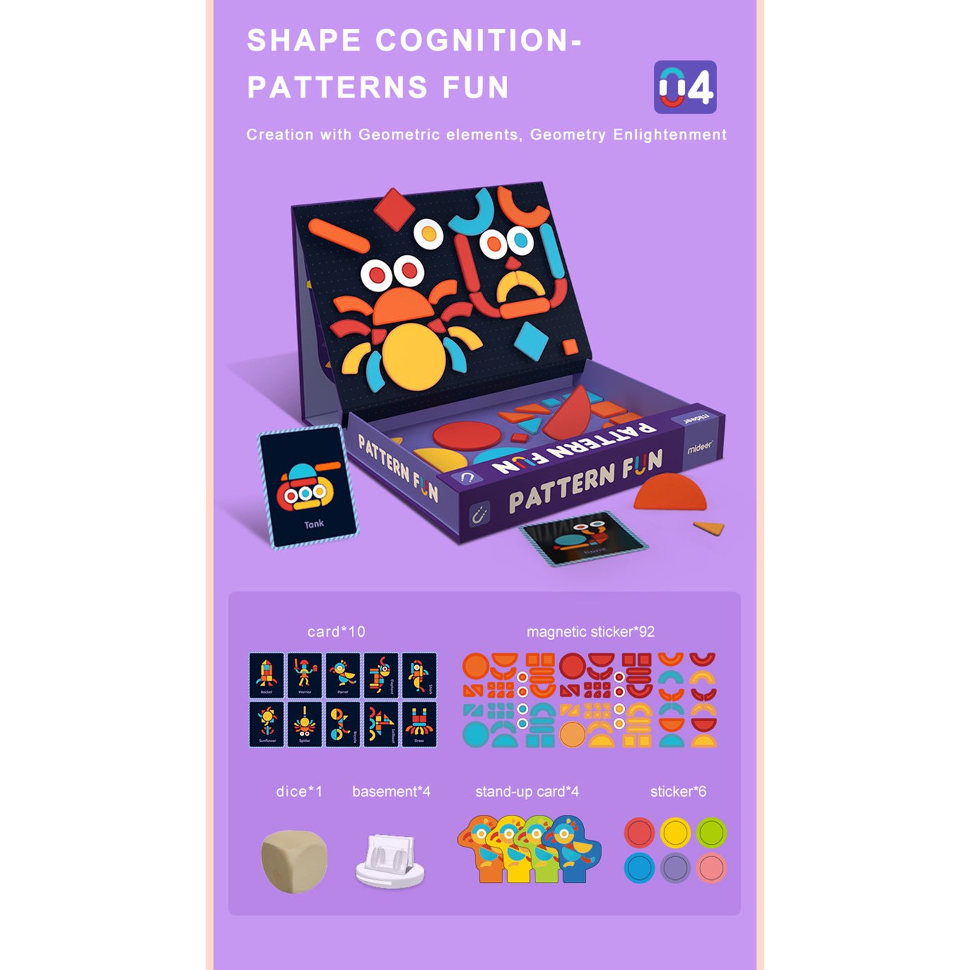 Pattern Fun Magenetic Playset   0cm