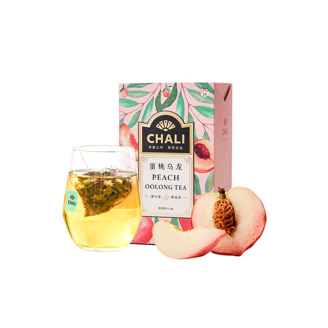 Peach Oolong Tea 45g (15 Tea Bags) - 0cm