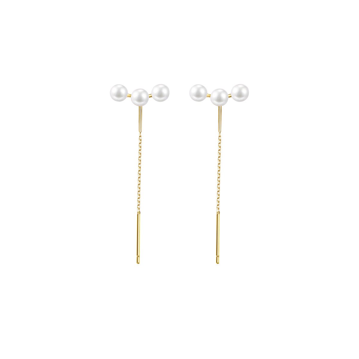 Pearl Collector Gold Earrings Set   0cm