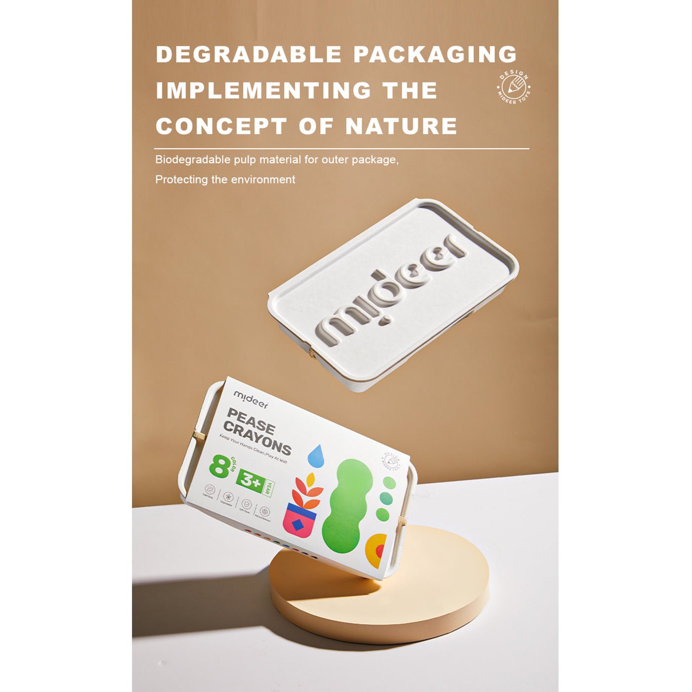 Pease Crayons 8 Colors - 0cm