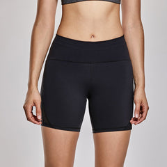 Perfect Fit High-rise Black Active Shorts