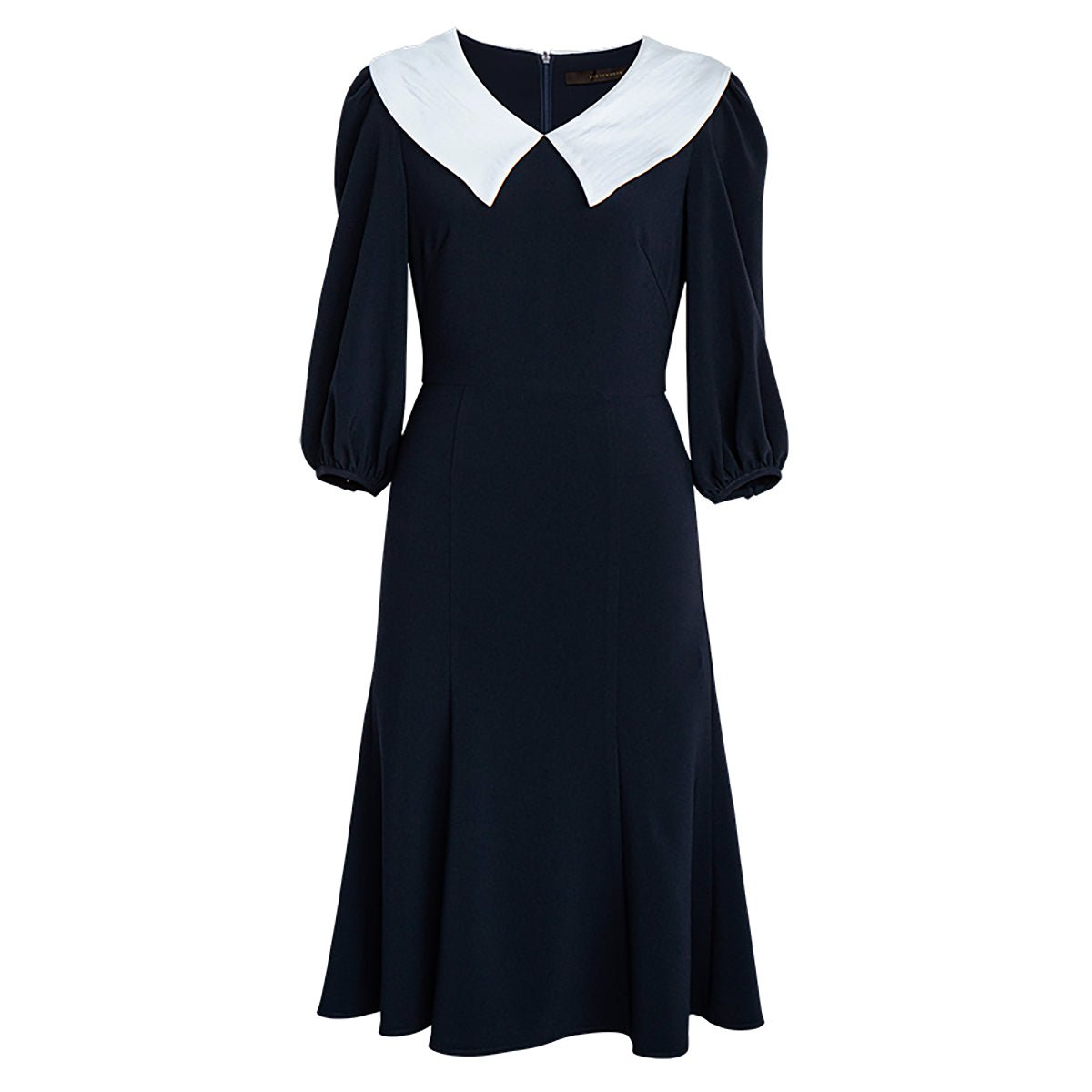 Perfect Night Out Navy Midi Dress   0cm