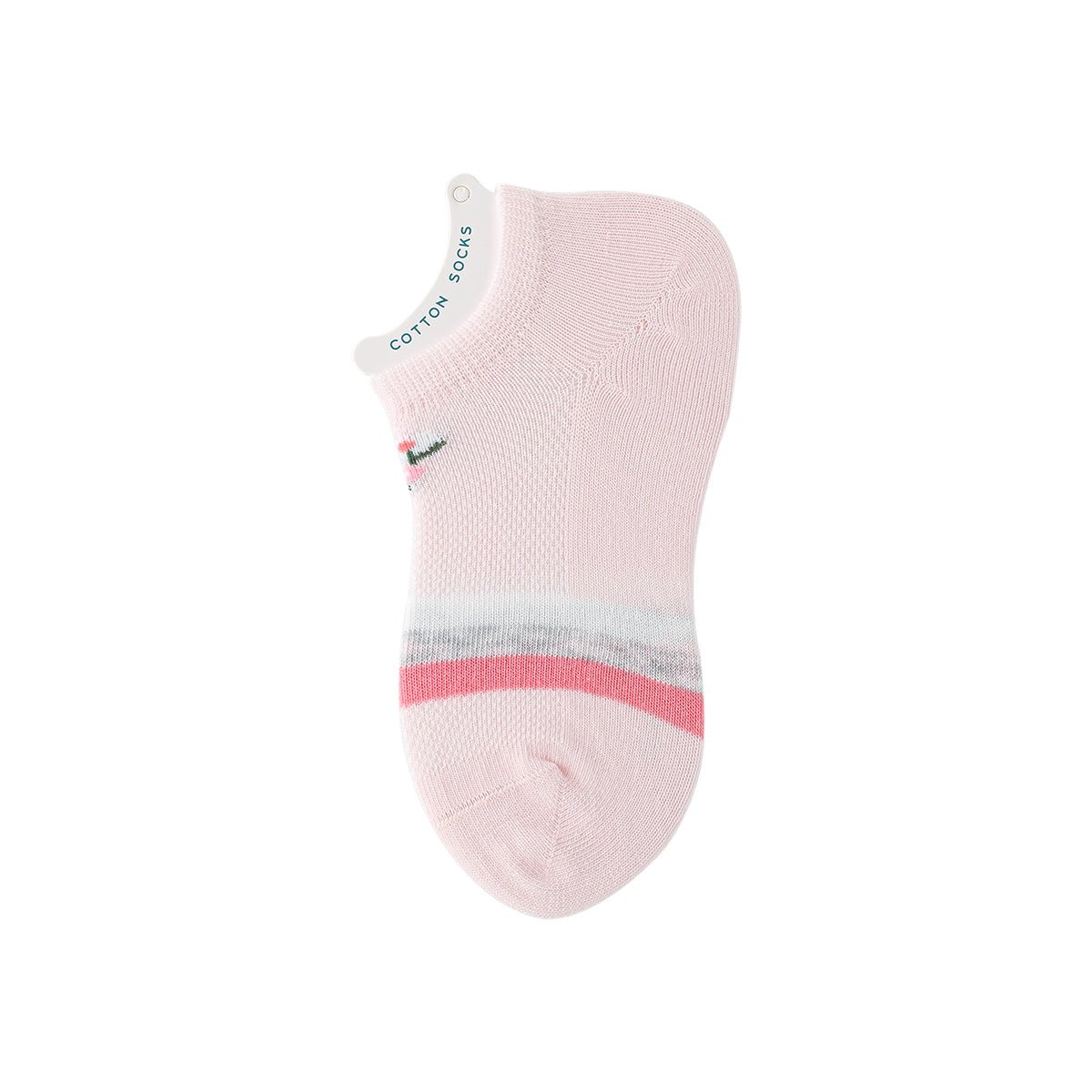 Petals Falling Thin Mesh Breathable Girl 5pcs Ankle Socks Set   0cm