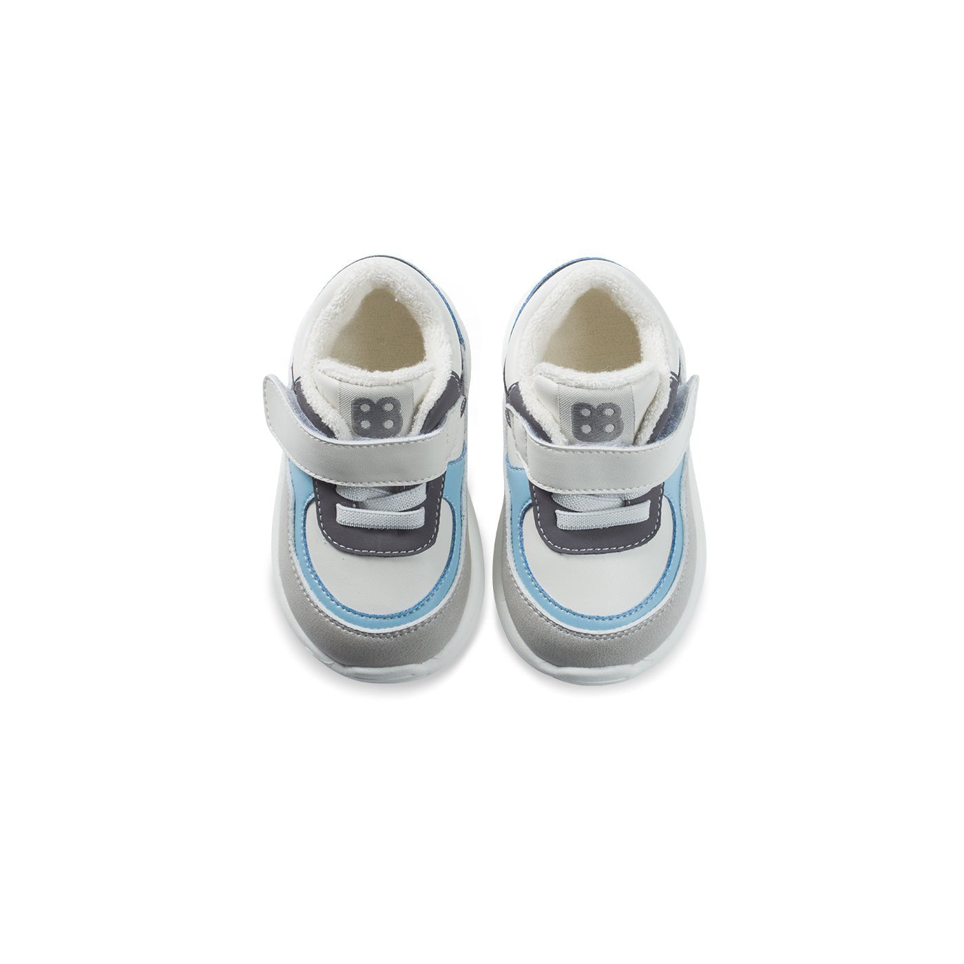Playground Cruiser Soft Sole Anti-slip Pre-walker Blue Baby Sneakers - 0cm