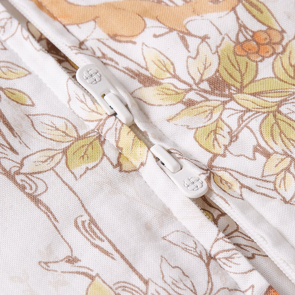 Playing Squirrel Long Sleeve Kids Brown One Piece Pyjama   0cm