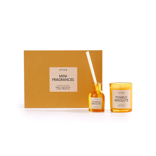 Pomelo Absolute Scented Candle & Reed Diffuser Gift Pack   0cm