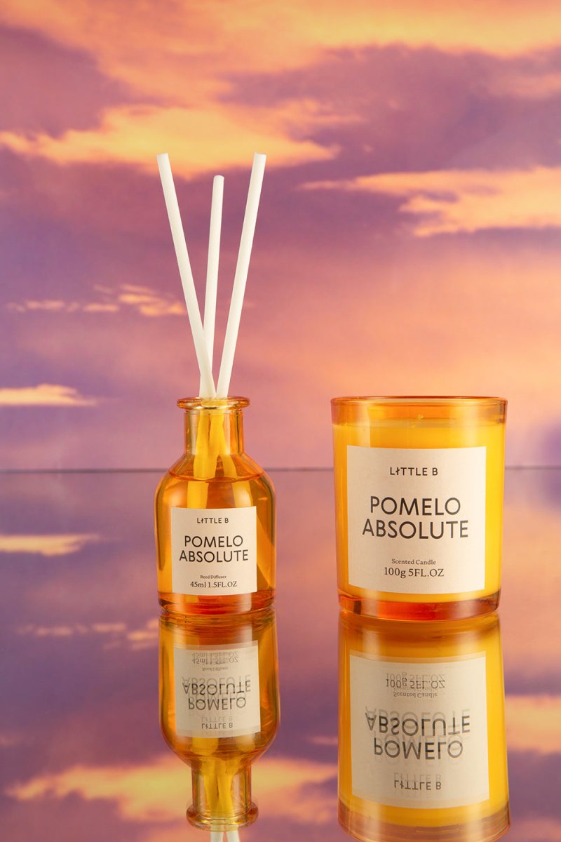 Pomelo Absolute Scented Candle & Reed Diffuser Gift Pack   0cm
